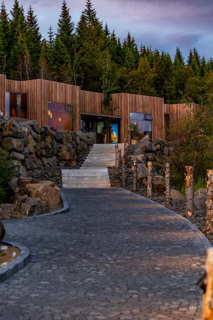 Akureyri: Admission to Forest Lagoon with Towel and Drink - The Swim-up Bar and Complimentary Drink