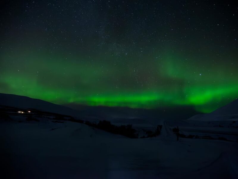 Akureyri: Forest Lagoon & Northern Lights Tour - Unwinding at the Forest Lagoon Geothermal Baths