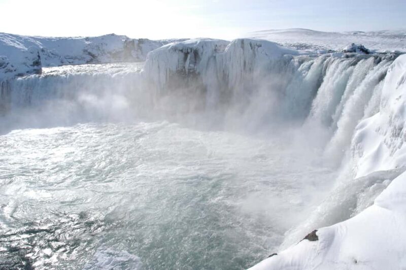 Akureyri: Goðafoss, Christmas House, and Forest Lagoon Tour - Key Points