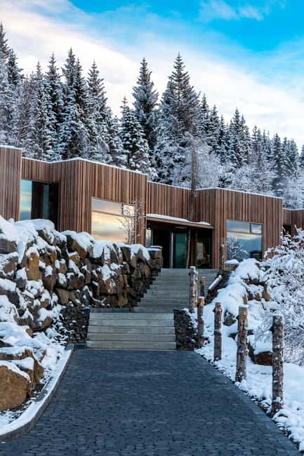 Akureyri: Goðafoss, Christmas House, and Forest Lagoon Tour - Unique Features of the Forest Lagoon Experience