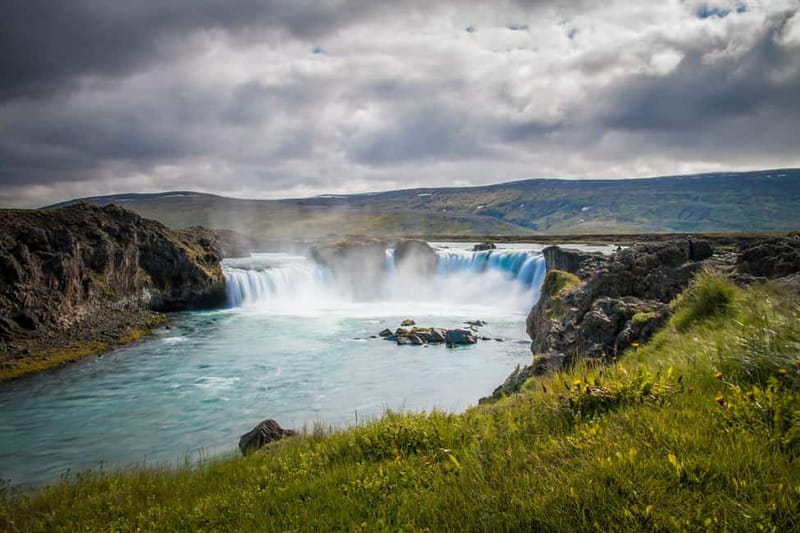 Akureyri Port: Myvatn Nature Baths & Godafoss Waterfall Tour - The Return Journey and End of the Tour