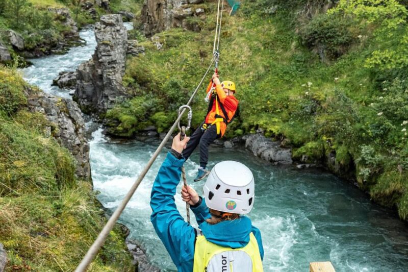 Akureyri: Zipline Tour - Suitable for Families and Groups