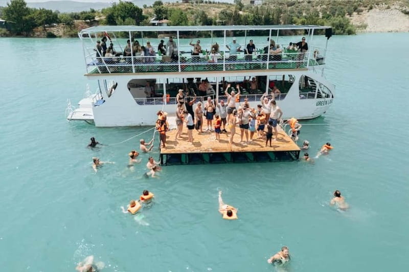 Alany: Mix Tour Cabrio Bus Safari, Boat Tour with Lunch - Scenic Stop at Manavgat Waterfalls