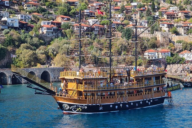 Alanya All Inclusive Pirate Boat Trip With Hotel Transfer - Key Points
