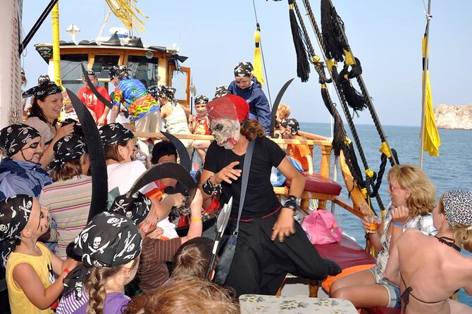 Alanya All Inclusive Pirate Boat Trip With Hotel Transfer - All-Inclusive Food and Drinks on Board