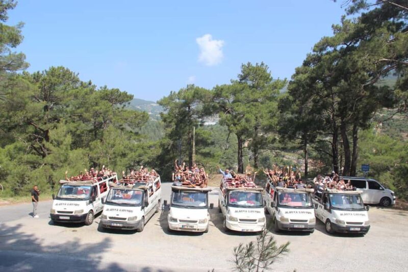 Alanya: Cabrio Bus Safari, Dim Cave w/Lunch at Dimcay River - Water Activities and Free Time at Dim River