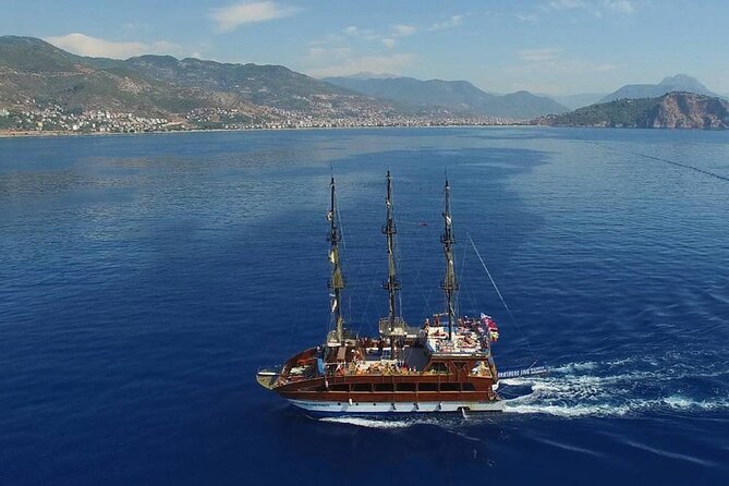 Alanya Catamaran Boat Tour with Lunch, Soft Drinks & Transfer - The Starting Point at Alanya Marina and Pickup Service