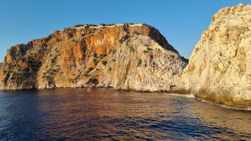 Alanya Catamaran Boat Trip with Swim Stops & Sunbathing - Swimming at Cleopatra Beach and Ulas Beach