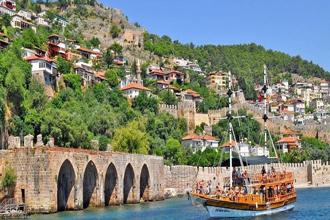 Alanya City Tour From Side With Boat Trip And Lunch - Key Points
