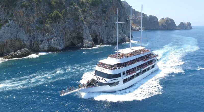 Alanya: Disco Boat Tour with Foam Party and Unlimited Drinks - Food, Drinks, and Onboard Amenities