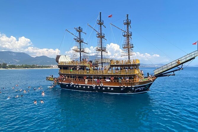 Alanya Grand Pirate Boat Tour with Lunch, Soft Drinks & Transfer - Return to Alanya Harbor and End of the Tour