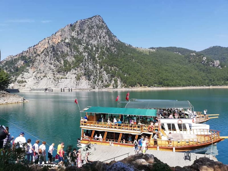 Alanya: Green Canyon Boat Tour & Nature Escape - Visiting Oymapnar Dam: Turkey’s Fifth Largest Dam