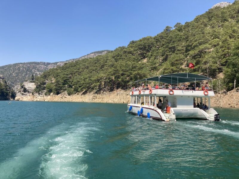 Alanya: Green Canyon Boat Trip With Lunch and Drinks - Fishing and Relaxing on the Waters of Green Canyon