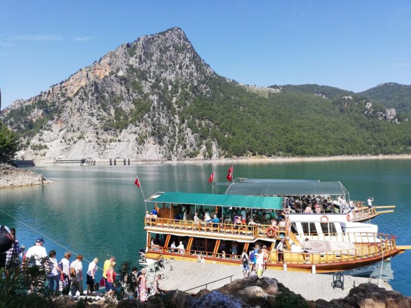 Alanya: Green Canyon Boat Trip With Lunch and Drinks - Practical Details: What’s Included and What’s Not