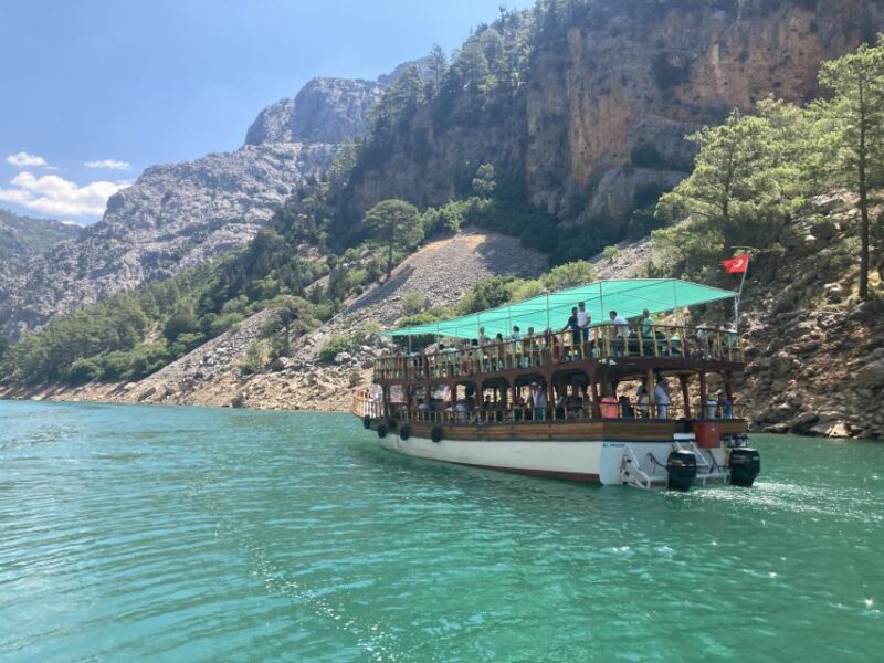 Alanya: Green Canyon Boat Trip With Lunch and Drinks - Physical Requirements and Useful Tips