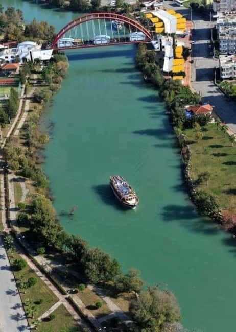 Alanya/Manavgat: Waterfall, Boat Tour With Lunch, Big Bazaar - Scenic Manavgat River Cruise with Refreshing Swims