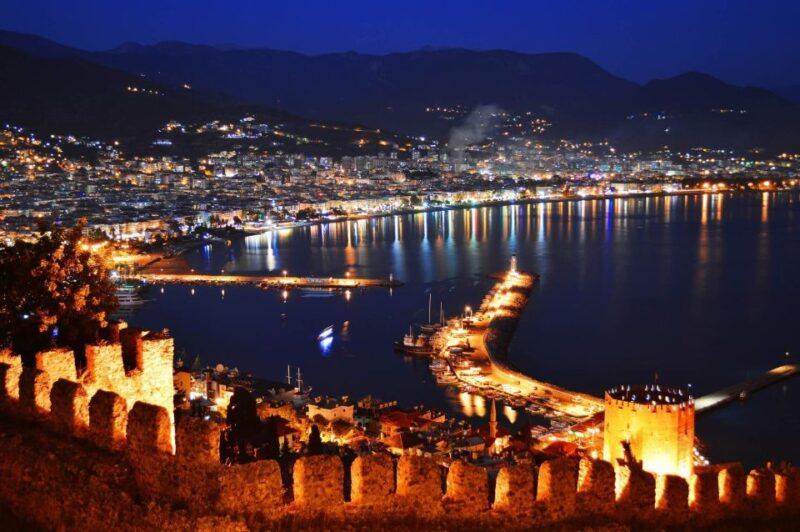 Alanya Night Safari Combo: Jeep Tour, Boat Cruise & Dinner - The Boat Cruise Along Alanyas Coastline