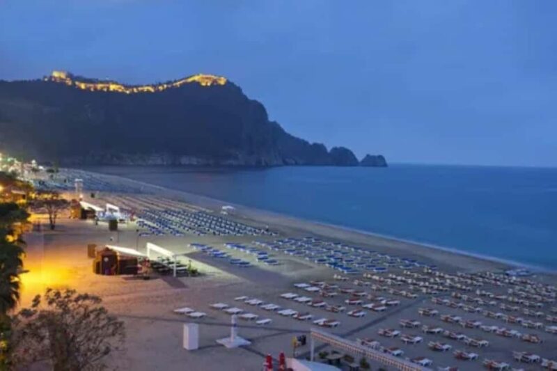 Alanya Night Tour: Castle, Cable Car & Cleopatra Beach - Swimming and Relaxing at Cleopatra Beach