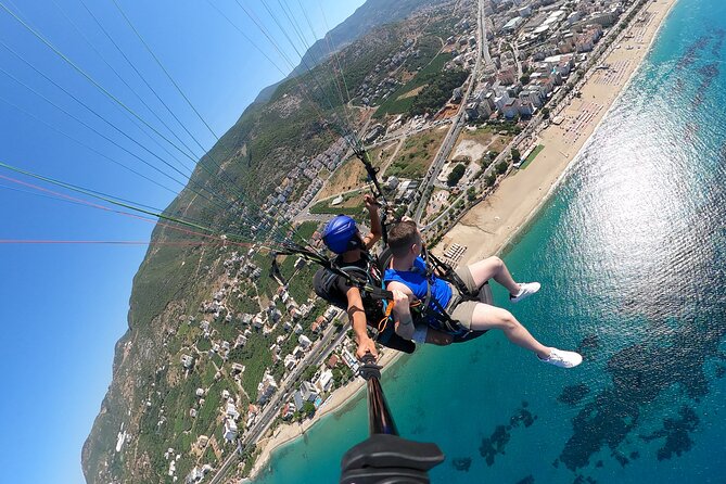 Alanya Paragliding With Experienced Pilot's - The Takeoff from 700 Meters Above Alanyas Coastline
