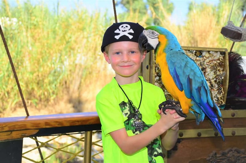 Alanya: Party Pirate Boat Trip w/Meal, Drinks, Pickup Option - Swim Breaks at Coveted Spots