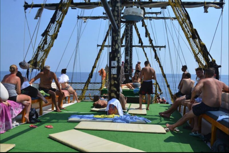 Alanya: Pirate Boat Tour w/ BBQ & Foam Party - Key Points