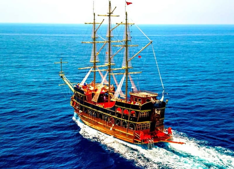 Alanya: Pirate Boat Tour with Food and Drinks - Key Points