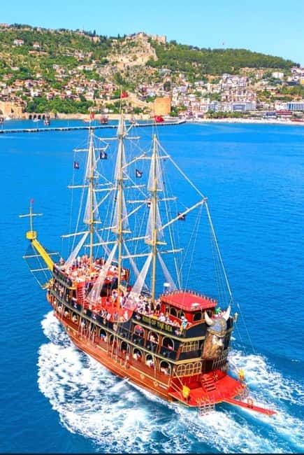 Alanya: Pirate Boat Tour with Food and Drinks - Exploring Alanya’s Coastal Landmarks from the Sea