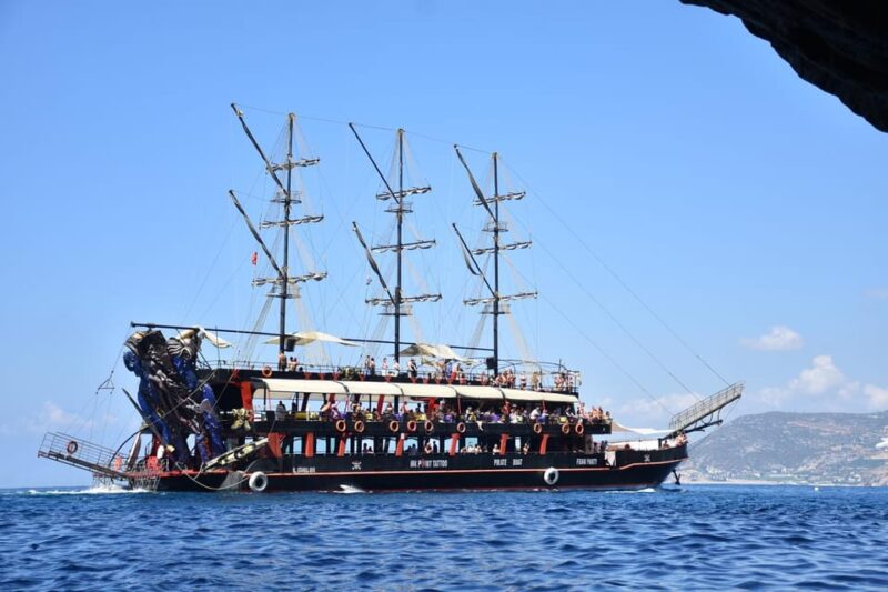 Alanya: Pirate Boat Trip with Optional Pick Up and Lunch - Pirate-Themed Activities and Entertainment on Board