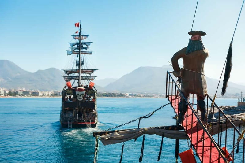 Alanya: Pirate Boat with Transfer, Lunch & Soft Drinks - Key Points