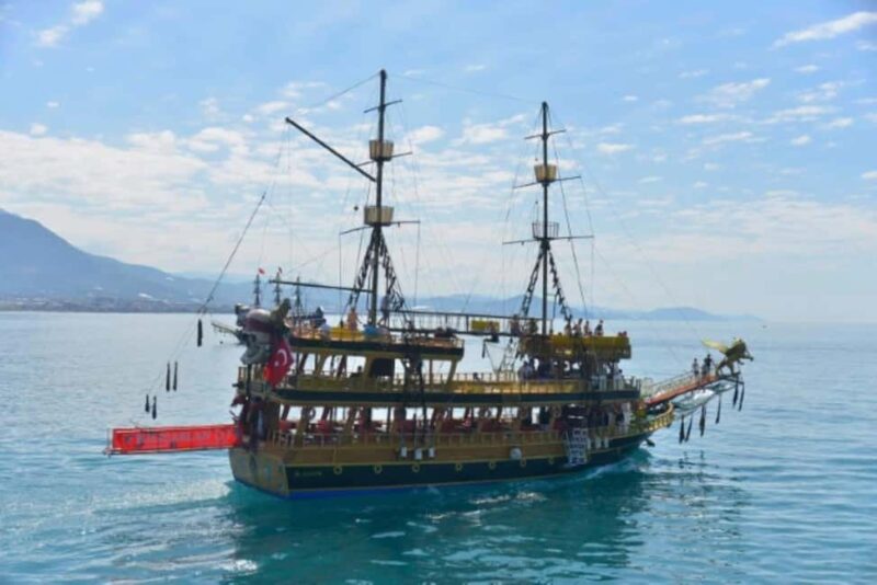 Alanya: Pirate Cruise with Shows, Lunch & Swim Stops - Starting Point and Departure Time from Alanya Port
