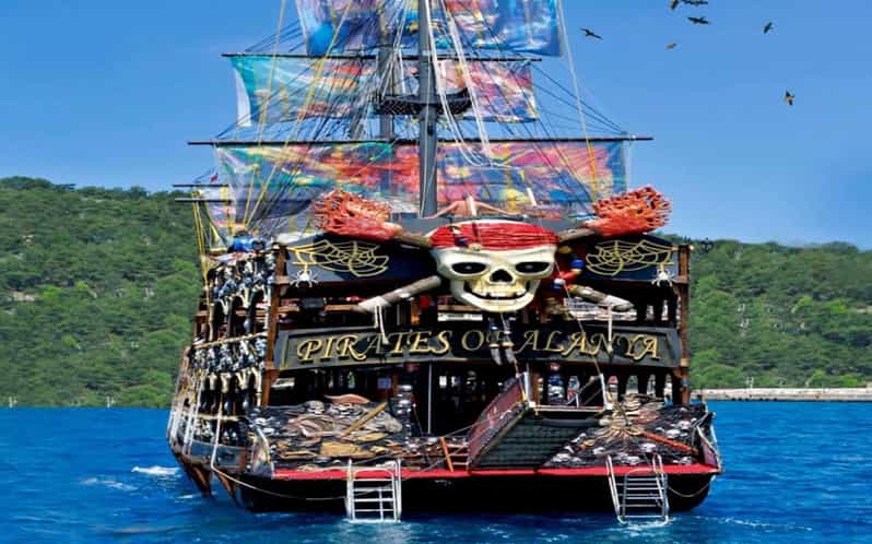 Alanya: Pirates of Alanya Boat Tour with Lunch and Drinks - Explore the Pirate-Themed Boat Adventure in Alanya