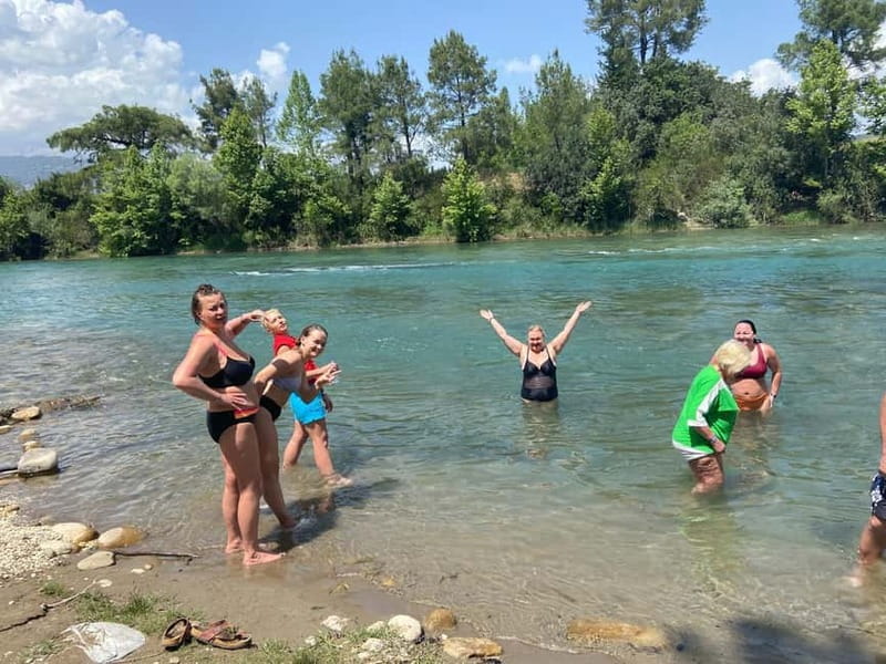 Alanya/Side/Antalya: Canyon Rafting, Buggy & Zipline Tour - The Refreshing Swimming Breaks in the Canyon