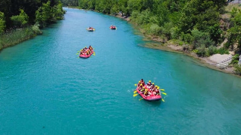 Alanya/Side/Belek: Rafting Mix W/Jeep, Quad, Zipline options - The Scenic Drive from the Canyon to the Activities