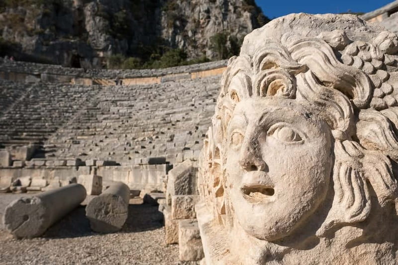 Alanya/Side: Demre St. Nicholas, Ancient Myra & Sunken City - Visiting the Lycia Necropolis and the St. Nicholas Museum