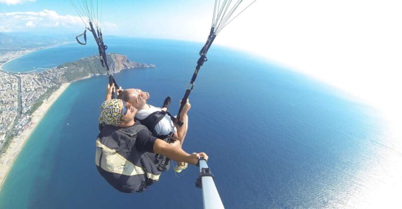 Alanya: Tandem Paragliding Experience Over Cleopatra Beach - The Expertise of Your Pilot During the Flight