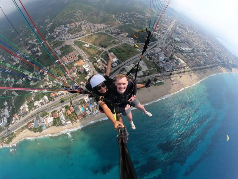Alanya: Tandem Paragliding Flight to Cleopatra Beach - Land on the Famous Cleopatra Beach