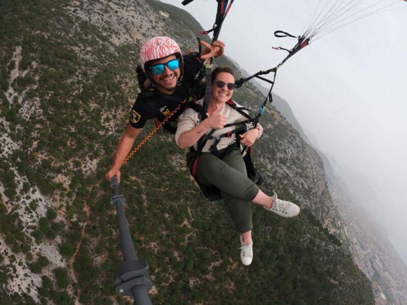 Alanya: Tandem Paragliding Over a Castle and the Sea - Key Points