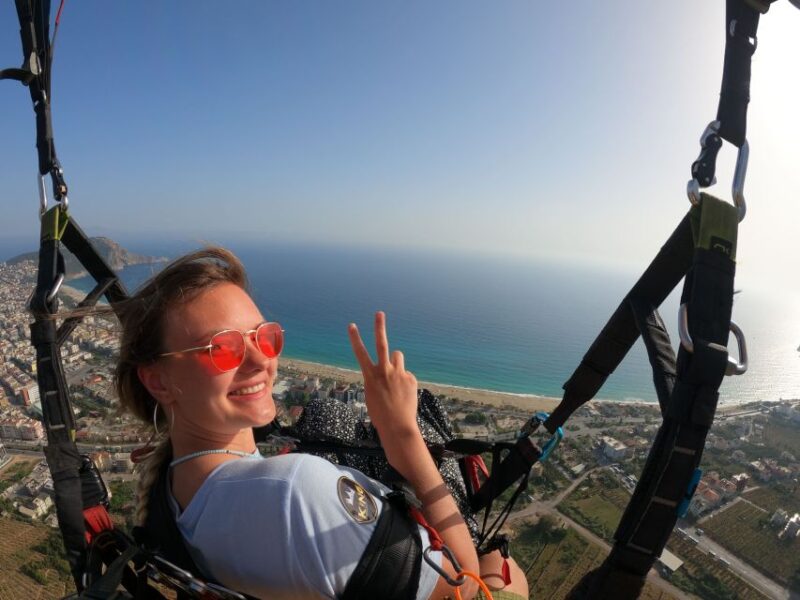 Alanya: Tandem Paragliding Over a Castle and the Sea - Breathtaking Aerial Views of Alanya and Surroundings
