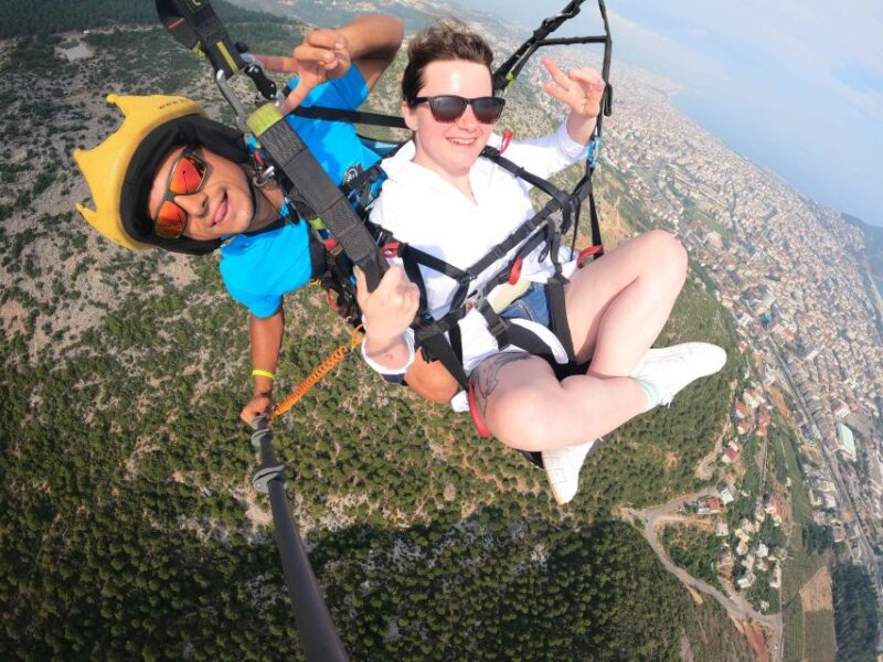 Alanya: Tandem Paragliding Over a Castle and the Sea - Logistics: Pickup, Drop-off, and Entrance Fee