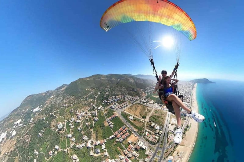 Alanya: Tandem Paragliding SkyDiving With Pick-up & Drop-off - Key Points
