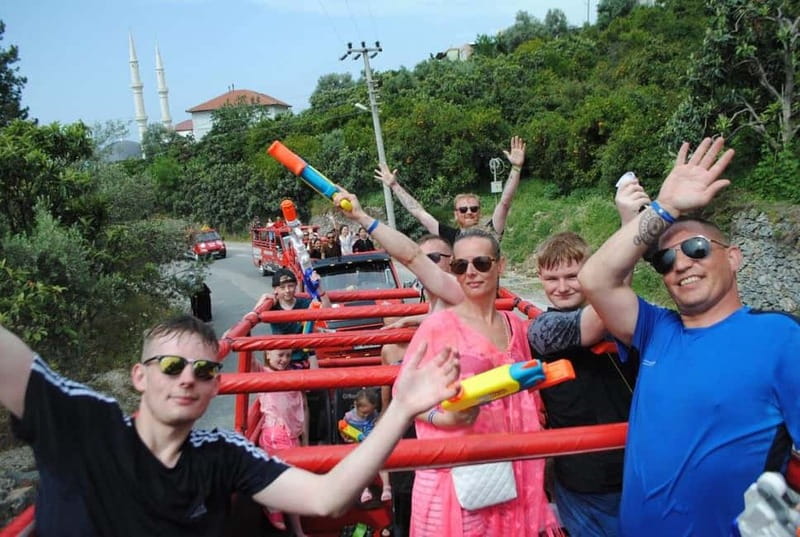Alanya: Water Wars and Dim River Tour W/ Lunch - All in One - Final Stops and Return to Alanya