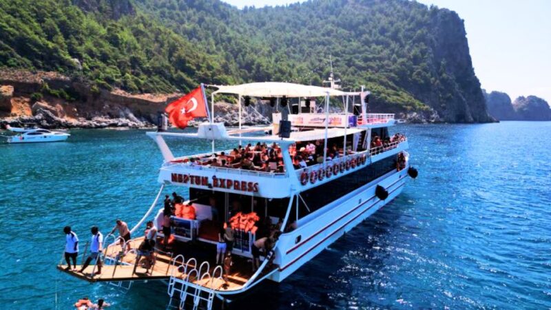 Alanya White Pearl Catamaran Cruise  Scenic Views & Swim - Lunch and Drinks on the Boat