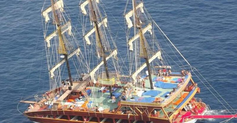 Alanya:Catamaran Tour with Lunch&Soft Drinks Animation Shows - Exploring Cleopatra Beach and Its Crystal Waters