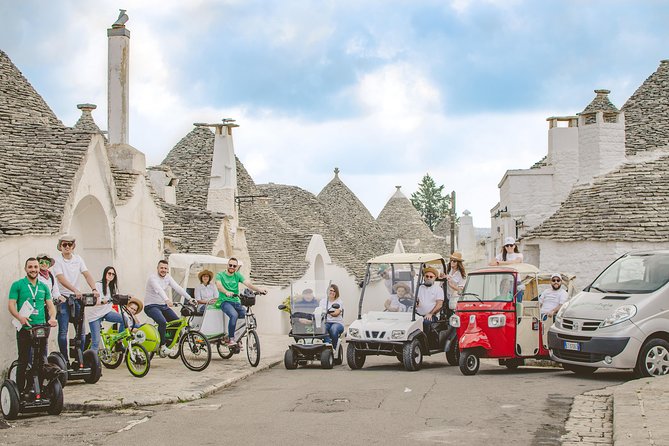 Alberobello Guided Segway and Mini Golf Cart Tour - Discovering Rione Aia Piccola and the Trulli of UNESCO World Heritage