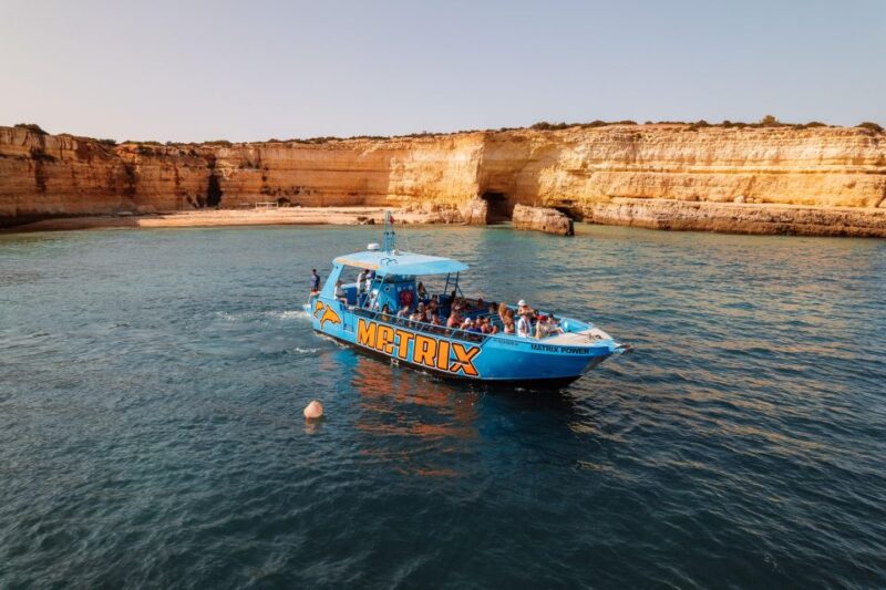 Albufeira: 2.5-Hour Dolphin Watching and Caves Trip - Exploring the Famous Caves Including Benagil