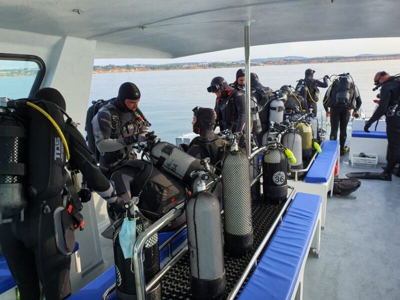 Albufeira: 2 DIVES TRIP (ONLY CERTIFIED DIVERS) - Marine Life and Underwater Features in the Algarve