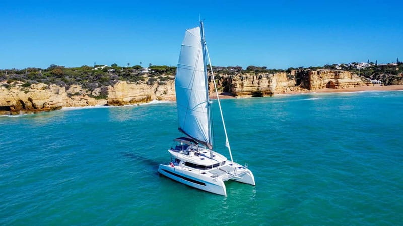 Albufeira: Algarve Full Day Private Catamaran Charter - Key Points