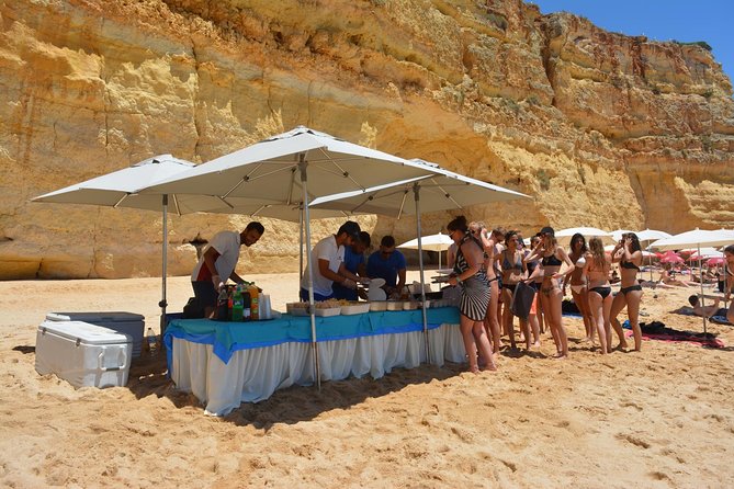 Albufeira Beach BBQ with Caves and Coastline Cruise with Open Bar - Crew and Guide Service
