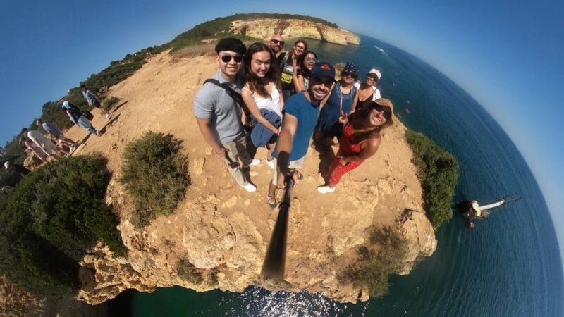 Albufeira: Benagil, Algar Seco, Marinha, and 7 Valleys Tour - Relaxing and Exploring Marinha Beach