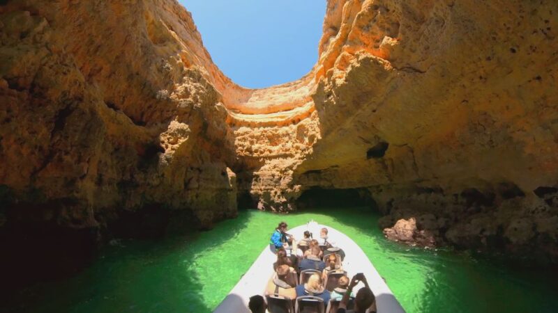 Albufeira: Benagil Cave and Dolphin Sightseeing Boat Cruise - The Experience of Speed and Scenic Views